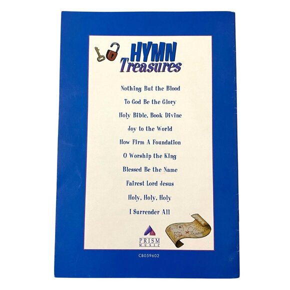 Vintage 90s Hymn Treasures Paperback Childrens Music Book Lot of 4 Homeschool - Picture 2 of 12